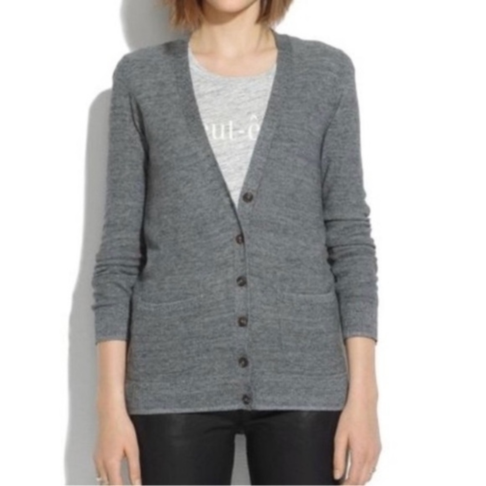 Madewell Women’s Inlet Cardigan Gray Size XS